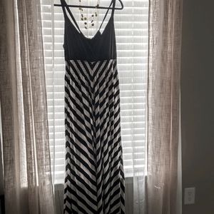 Chevron Maxi Dress